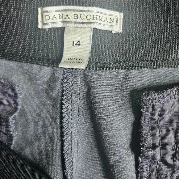 Dana Buchman Pants Straight Flat Front (size 14) - Picture 3 of 5